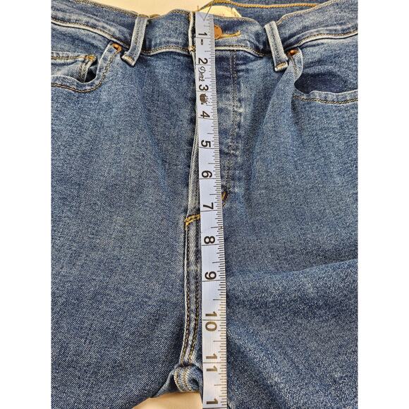 NOVA VINTAGE WOMEN'S BLUE WASH DENIM JEANS SIZE 26 – STYLE NVHRST836M BUTTON FLY - Picture 11 of 14